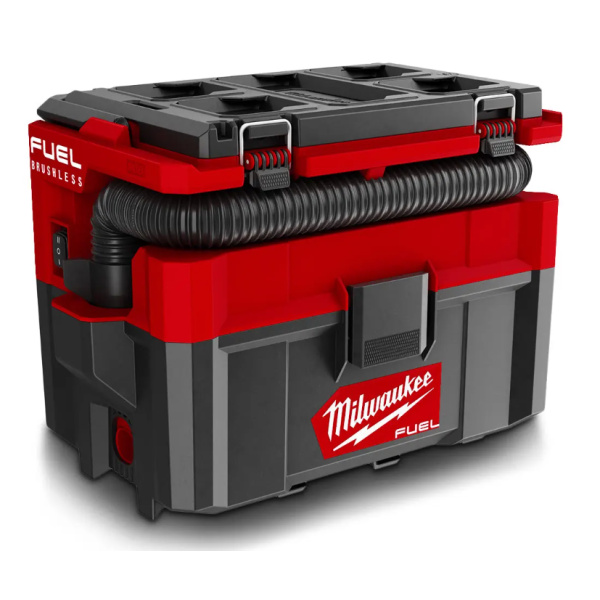 MILWAUKEE 18V FUEL™ PACKOUT™ BRUSHLESS 9.4L WET/DRY VACUUM SKIN M18FPOVCL-0