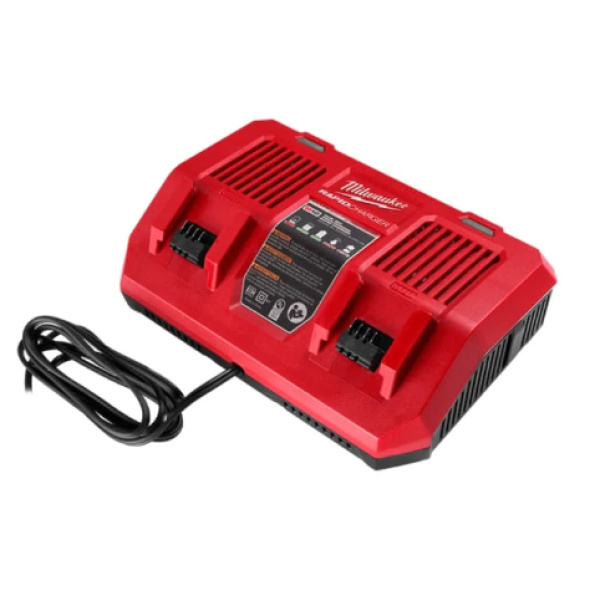 Milwaukee M18DFC 18V Dual Bay Simultaneous Battery Rapid Charger
